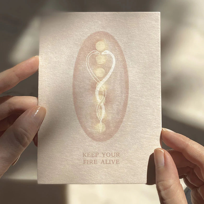 Keep your fire alive postikortti