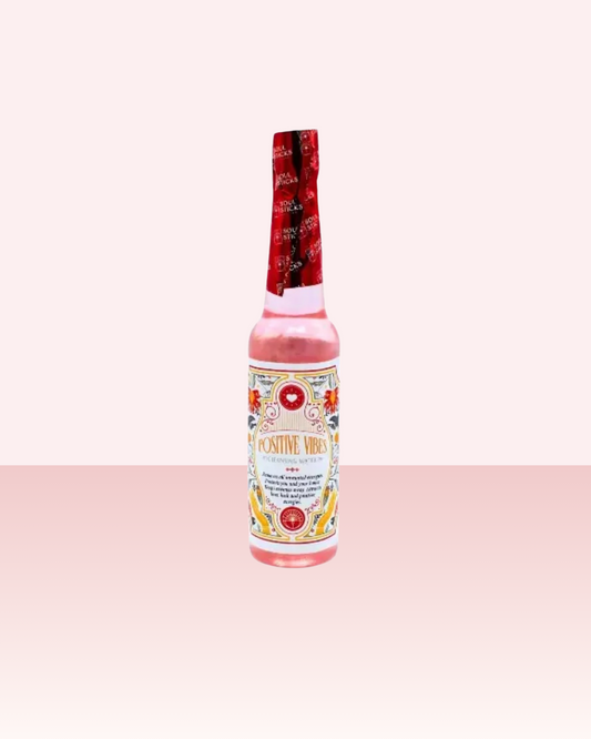 Positive vibes puhdistusvesi