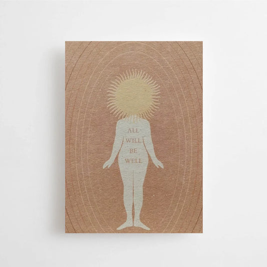 All will be well postikortti