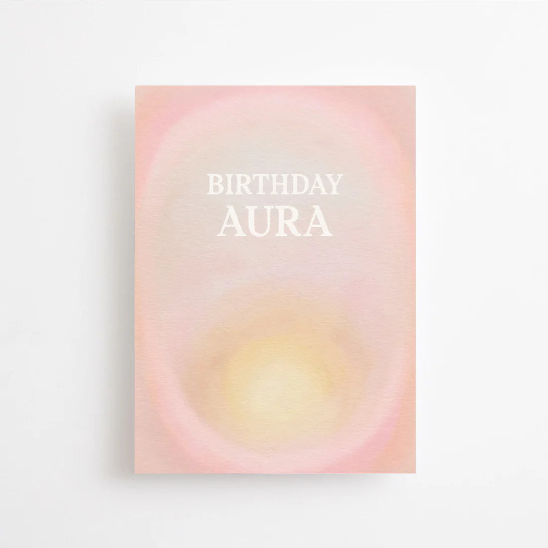 Birthday aura postikortti
