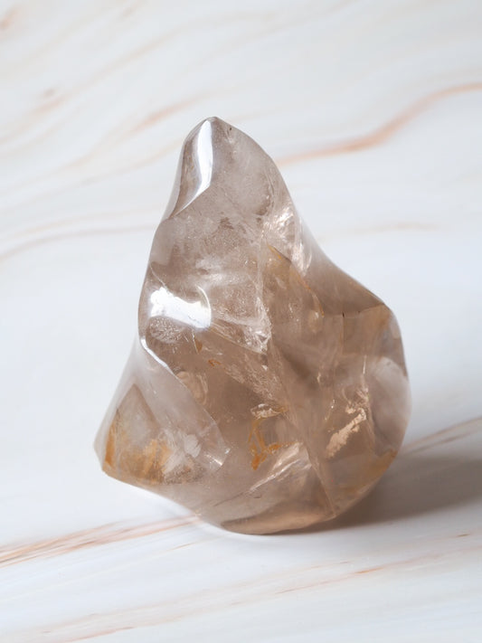 Smoky quartz flame