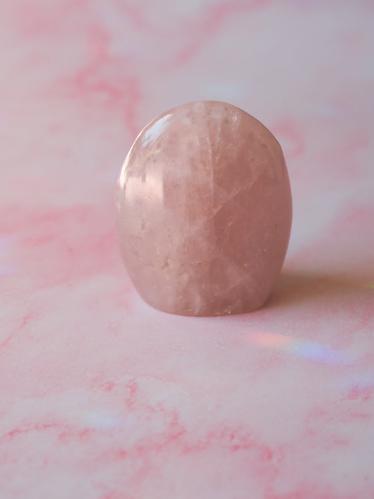 Rose quartz freeform small